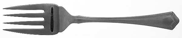 Weatherly (Stainless) Medium Solid Cold Meat Serving Fork