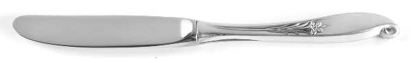 Wishing Star (Sterling, 1954) Modern Hollow Butter Spreader (Stainless)