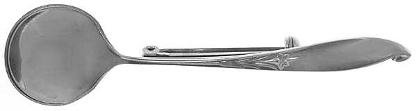 Wishing Star (Sterling, 1954) Lapel Pin