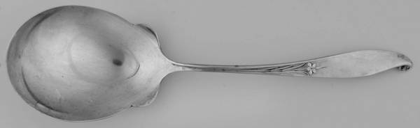 Wishing Star (Sterling, 1954) Solid Salad Serving Spoon