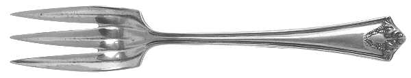 Imperial (Silverplate, 1919) Individual Salad Fork