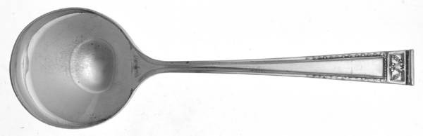 Paris (Silverplate, 1921) Round Bowl Soup Spoon (Bouillon)