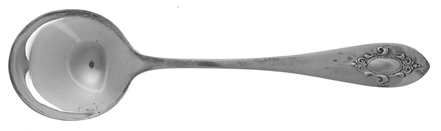 Princess (Silverplate, 1910) Round Bowl Soup Spoon (Bouillon)