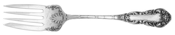 Rosalind (Silverplate, 1900) Medium Solid Cold Meat Serving Fork