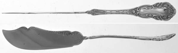 Rosalind (Silverplate, 1900) Flat Handle Master Butter Knife