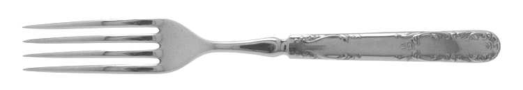 Rosalind (Silverplate, 1900) Indented Solid Handled Fork