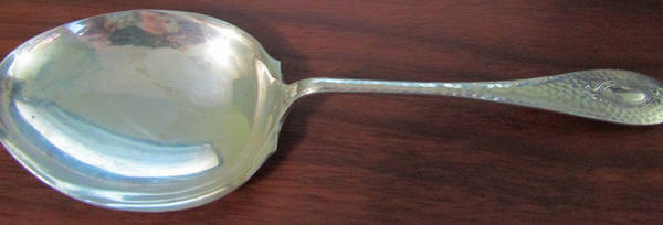 Spartan (Silverplate, 1919) Solid Smooth Casserole Spoon