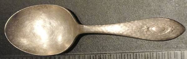 Spartan (Silverplate, 1919) Straight Handle Baby Spoon
