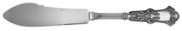 Alhambra (Sterling, 1880) Flat Handle Master Butter Knife