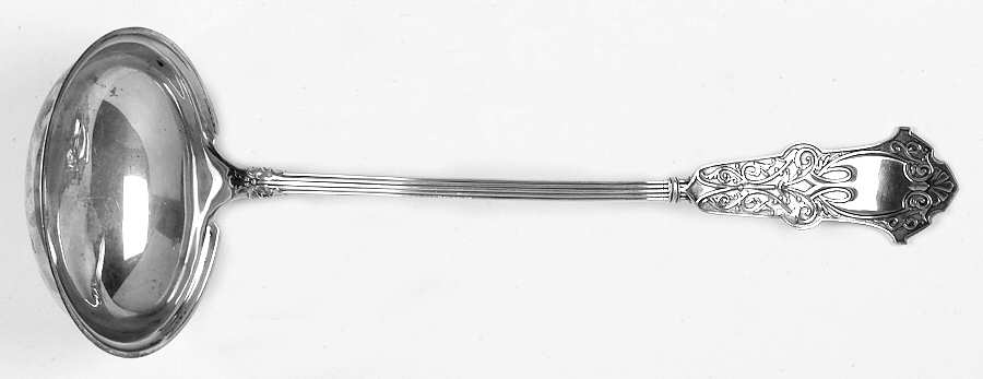 Alhambra (Sterling, 1880) Solid Soup Ladle