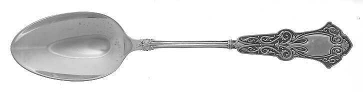Alhambra (Sterling, 1880) Dessert/Oval Soup Spoon