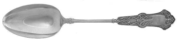 Alhambra (Sterling, 1880) Tablespoon (Serving Spoon) Large