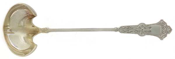 Alhambra (Sterling, 1880) Solid Piece Cream Ladle