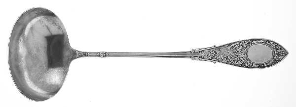 Arabesque (Sterling, 1875) Solid Soup Ladle