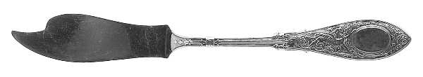 Arabesque (Sterling, 1875) Flat Handle Master Butter Knife