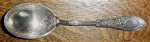 Arabesque (Sterling, 1875) Spoon-Jelly/Large-Decorated Bowl