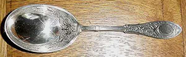 Arabesque (Sterling, 1875) Spoon-Preserve-Decorated Bowl