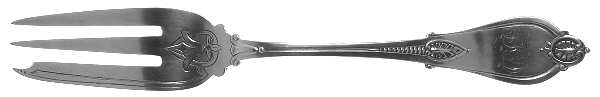 Armor (Sterling, 1871) Large Individual Pie Fork