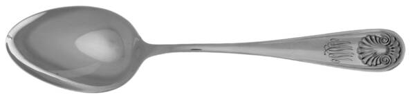 Athenian (Sterling, 1890) Monogrammed Oval Dessert/Soup Spoon