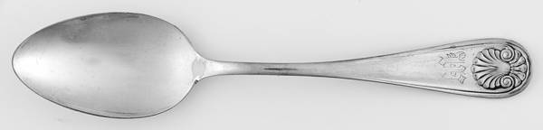 Athenian (Sterling, 1890) Monogram Teaspoon