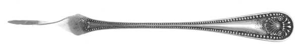 Bead (Sterling, 1880, No Monograms) One Tine Butter Pick by Whiting Manf Co