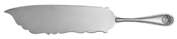 Bead (Sterling, 1880, No Monograms) Solid Ice Cream Slicer by Whiting Manf Co