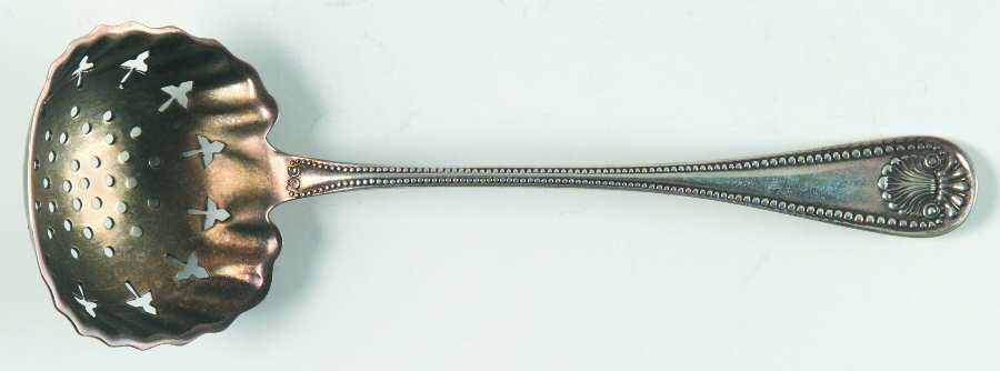 Bead (Sterling, 1880, No Monograms) Large Sugar Sifter