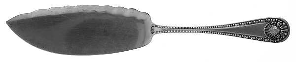 Bead (Sterling, 1880, No Monograms) Large Jelly Knife by Whiting Manf Co