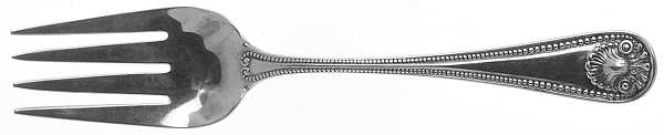 Bead (Sterling, 1880, No Monograms) Small Ramekin Fork