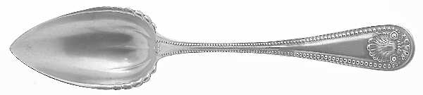Bead (Sterling, 1880, No Monograms) Orange Spoon by Whiting Manf Co