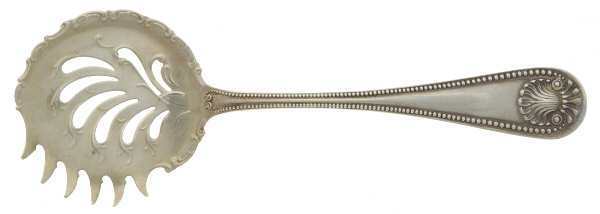 Bead (Sterling, 1880, No Monograms) Large Cucumber Server by Whiting Manf Co