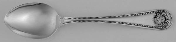 Bead (Sterling, 1880, No Monograms) Demitasse Spoon