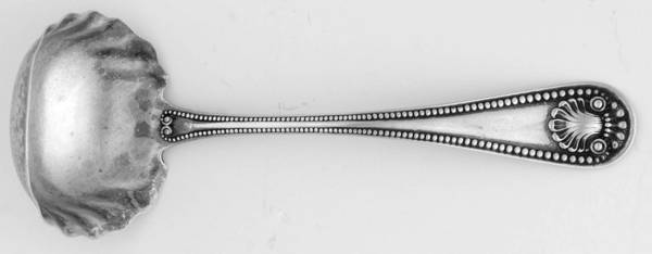 Bead (Sterling, 1880, No Monograms) Mayonnaise Ladle