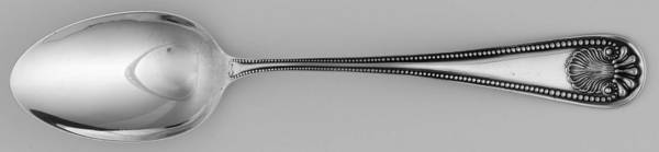 Bead (Sterling, 1880, No Monograms) Five O'Clock Teaspoon by Whiting Manf Co