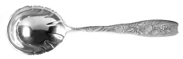 Berry (Sterling, 1880) Small Solid Berry/Casserole Spoon