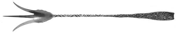 Berry (Sterling, 1880) Large Lettuce Serving Fork