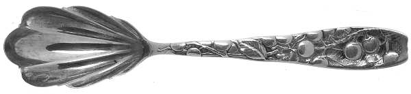 Berry (Sterling, 1880) Sugar Shell Spoon