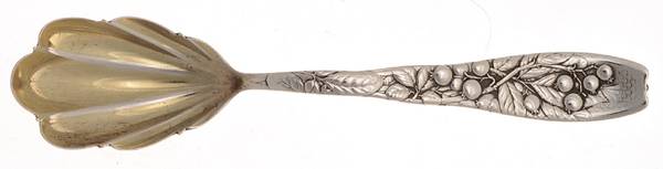 Berry (Sterling, 1880) Sugar Shell Spoon