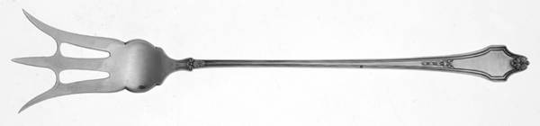 Burlington (Sterling, 1914) Large Lettuce Serving Fork