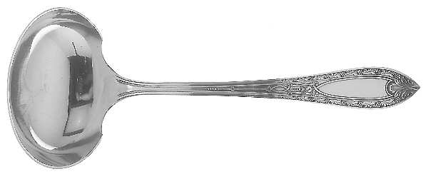 Chateau (Sterling, 1923) Solid Gravy Ladle
