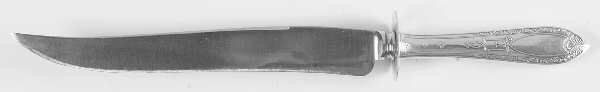 Chateau (Sterling, 1923) Large Stainless Blade Roast Carving Knife