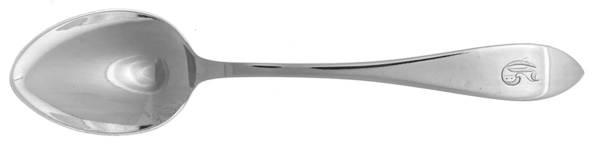 Colonial (Sterling, 1907) Monogram Demitasse Spoon