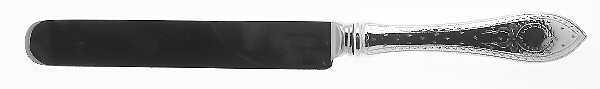 Colonial A-Engraved (Sterling, 1907) Blunt Hollow Knife
