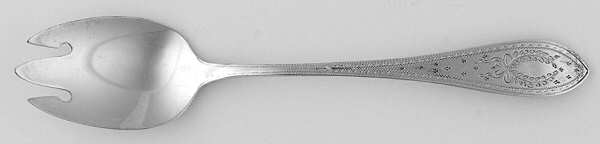 Colonial A-Engraved (Sterling, 1907) Ice Cream Fork