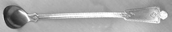 Diamond (Sterling, 1880) Mustard Spoon
