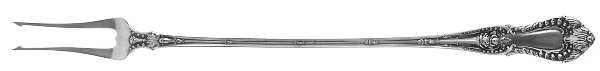 Dorothy Vernon (Sterling, 1909) Long Handle Pickle/Olive Fork
