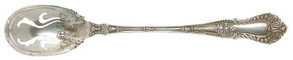 Dorothy Vernon (Sterling, 1909) Pierced Bowl Short Handle Olive Spoon