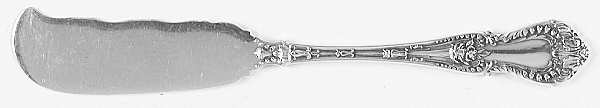 Dorothy Vernon (Sterling, 1909) Large Flat Handle Butter Spreader