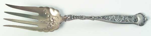 Dresden (Sterling, 1896) Solid Salad Serving Fork
