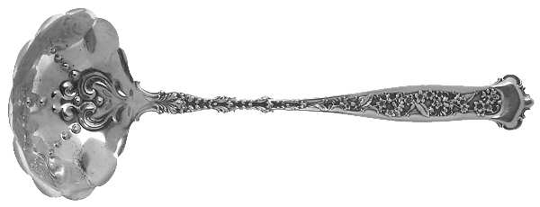 Dresden (Sterling, 1896) Oyster Ladle Solid Piece